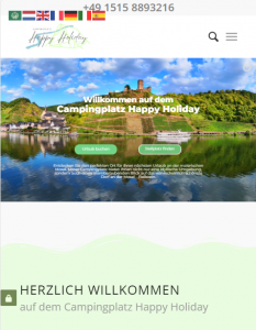 Camping Happy Holiday